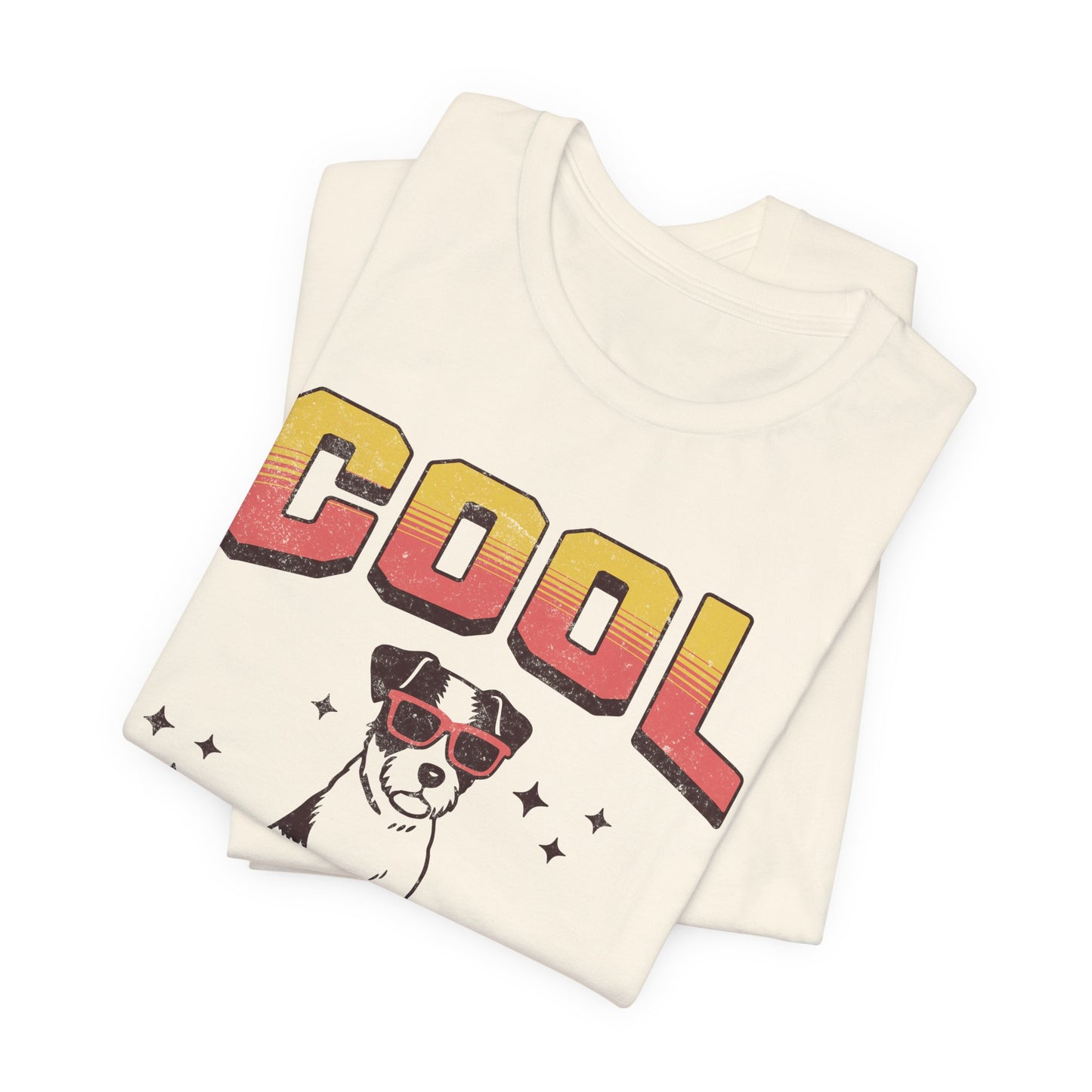 Cool Jack Russell Dad T-Shirt — Retro Dog Dad Tee