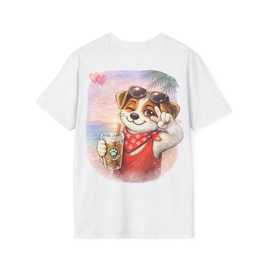 Sassy Jack Russell T-Shirt – Beach Dog Lover Graphic Tee