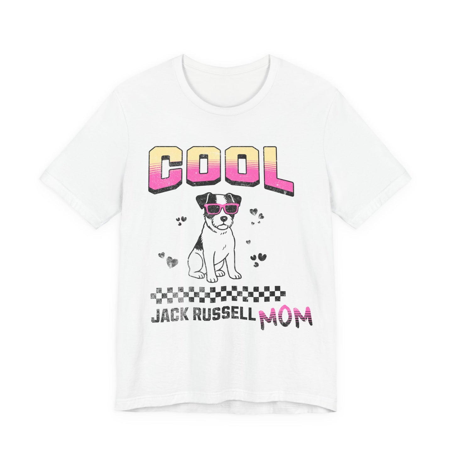 Cool Jack Russell Mom T-Shirt — Retro Dog Mom Tee