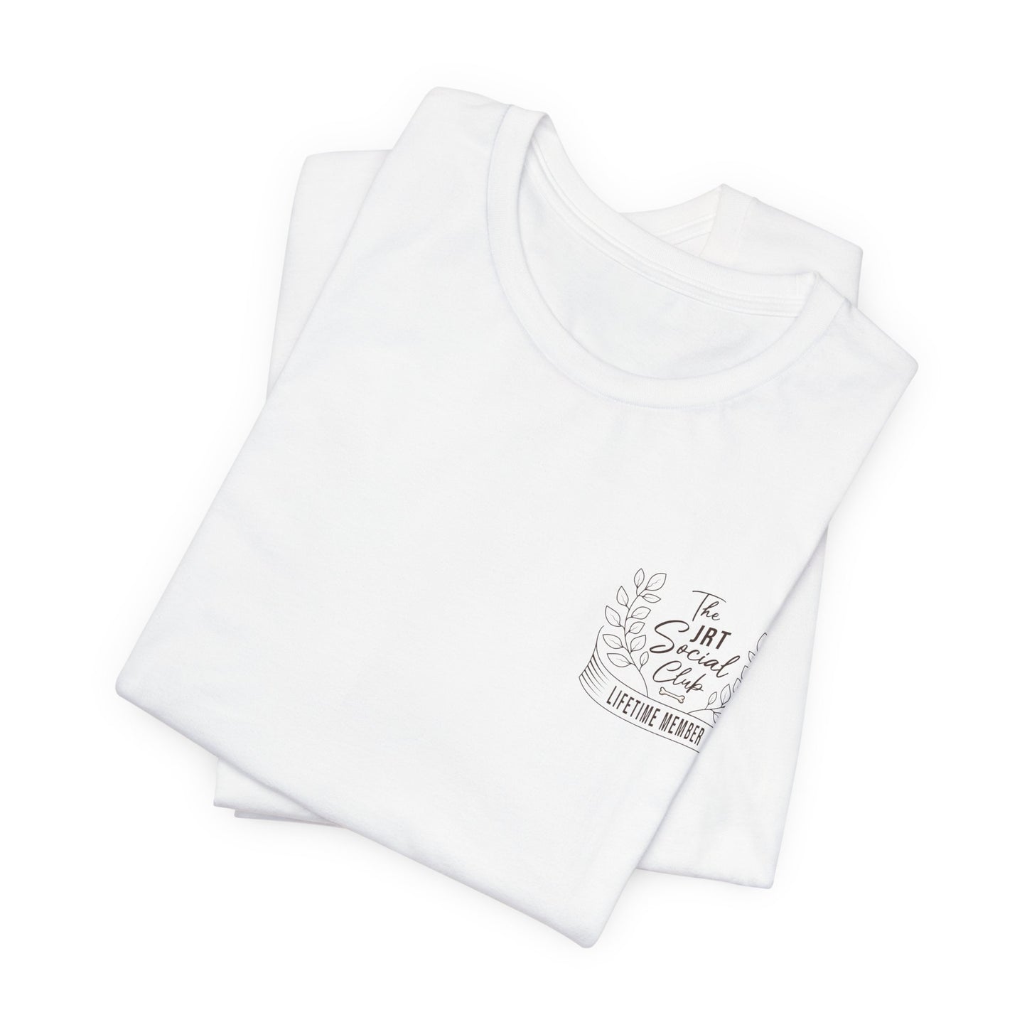 Jack Russell Social Club Retro Tee - Premium front + back print