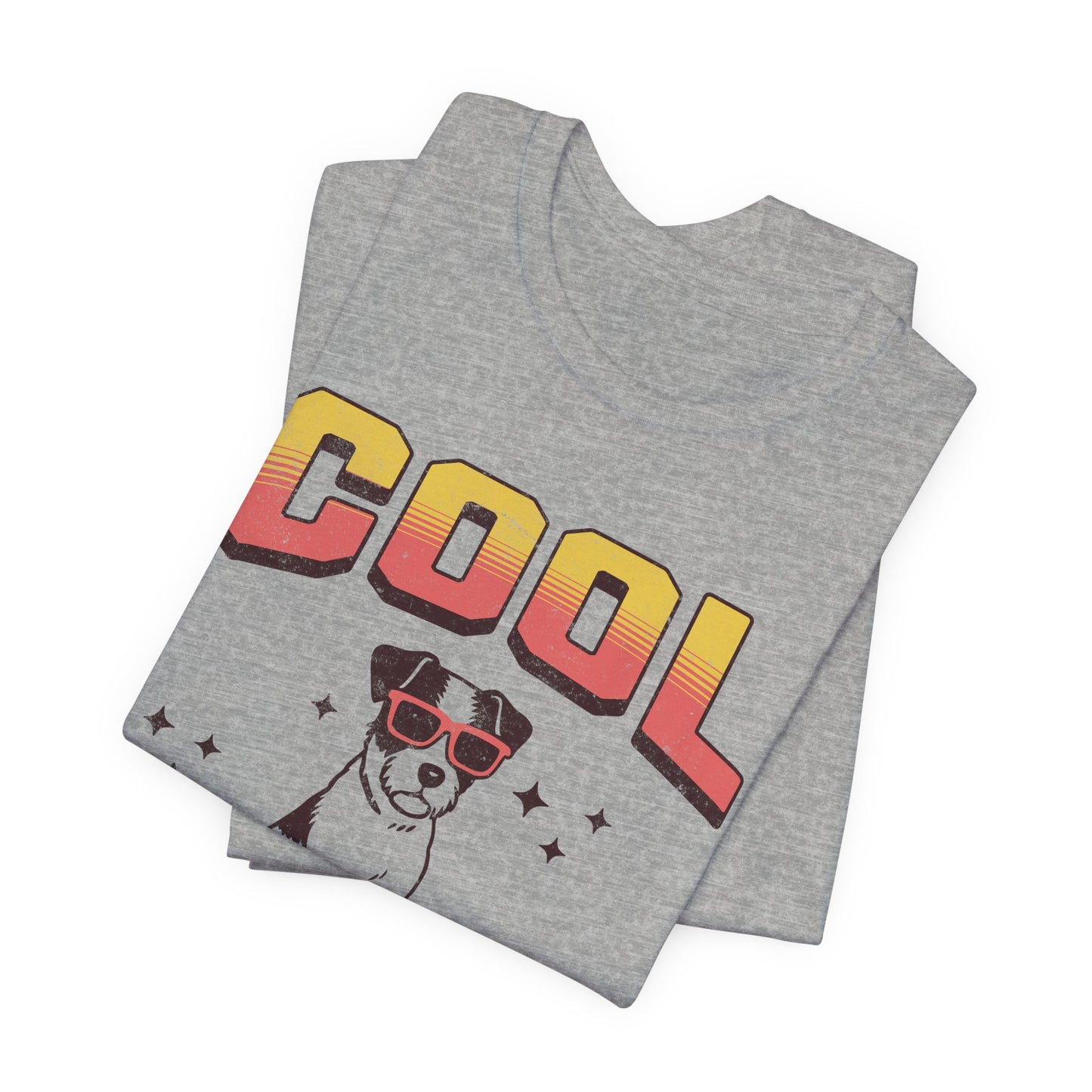 Cool Jack Russell Dad T-Shirt — Retro Dog Dad Tee