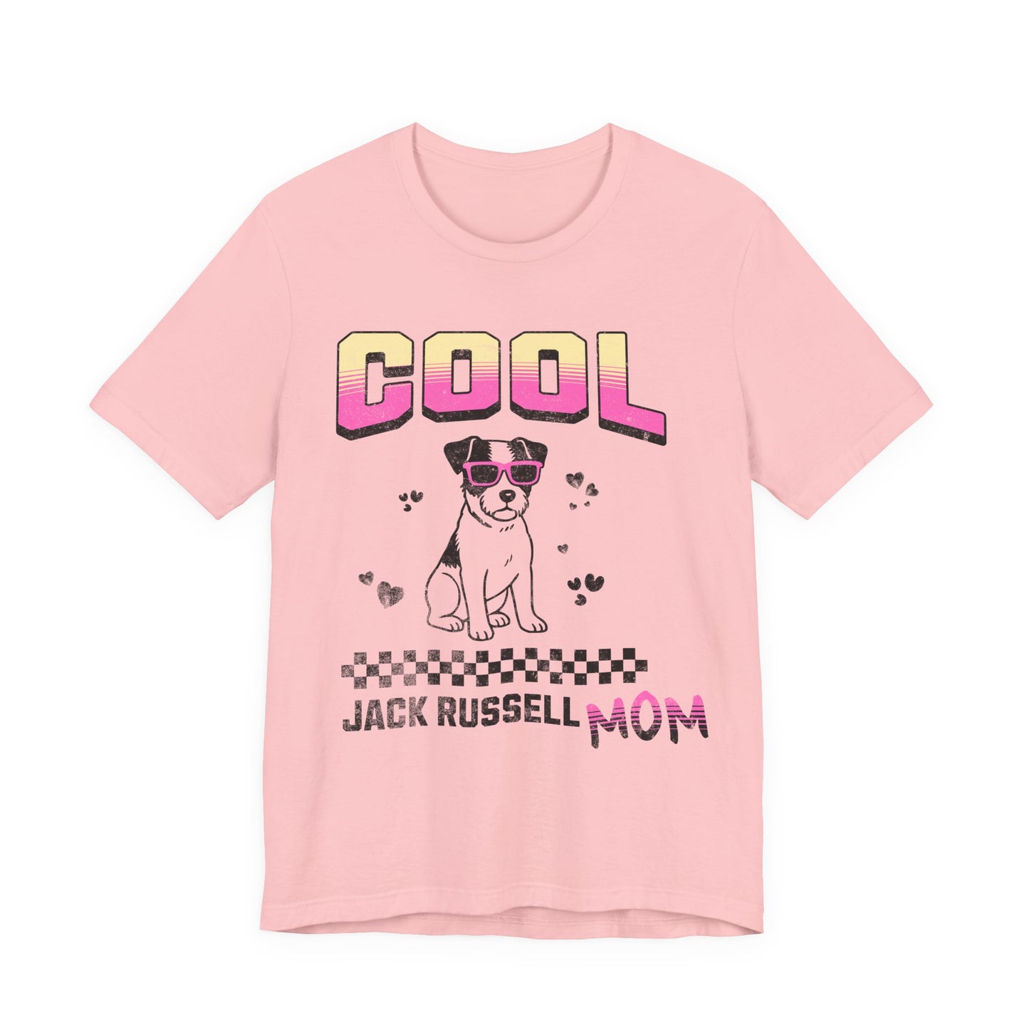 Cool Jack Russell Mom T-Shirt — Retro Dog Mom Tee
